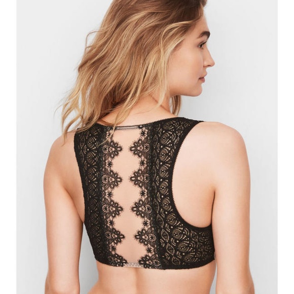 Victoria's Secret Longline Lace Bra Bralette - Picture 2 of 3